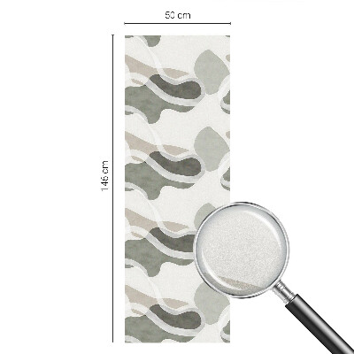 Anti inkijk raamfolie Organisch patroon