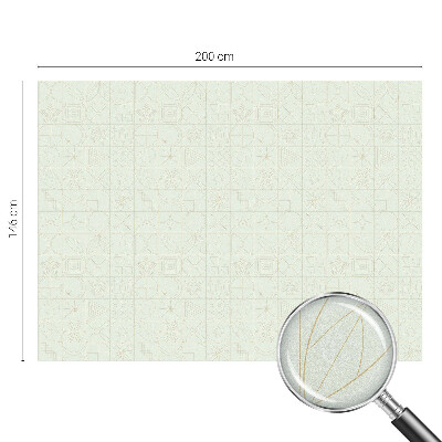Zonwerende raamfolie Geometrische mozaïek