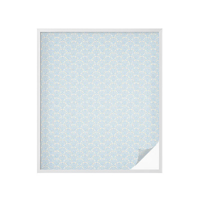 Anti inkijk raamfolie Japanse golven