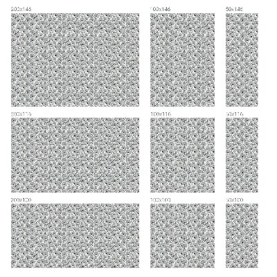 Zelfklevende anti inkijk folie glas in lood Botanisch motief