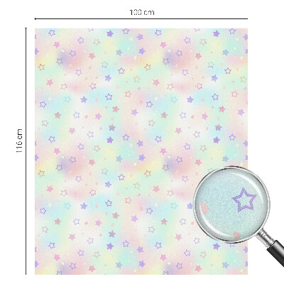 Zelfklevende raamfolie glas in lood Regenboogpatronen