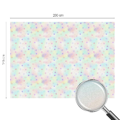 Zelfklevende raamfolie glas in lood Regenboogpatronen