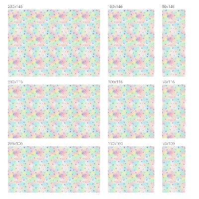 Zelfklevende raamfolie glas in lood Regenboogpatronen