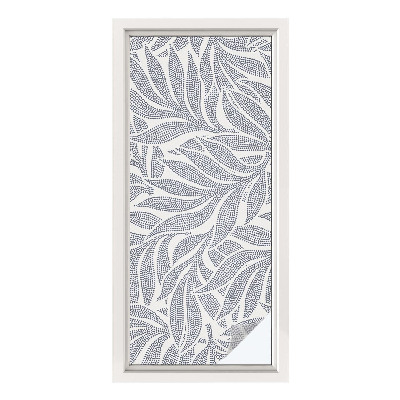 Zonwerende raamfolie Bladdruppels