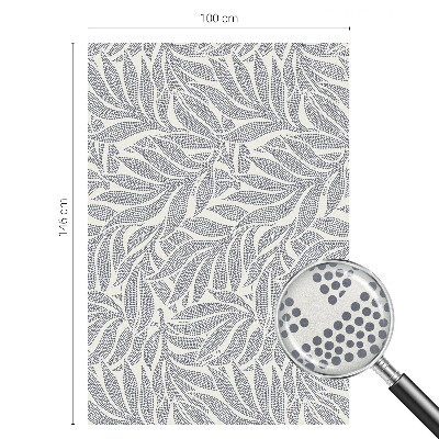 Zonwerende raamfolie Bladdruppels