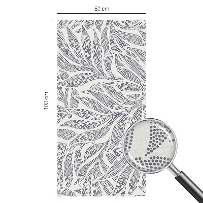 Zonwerende raamfolie Bladdruppels