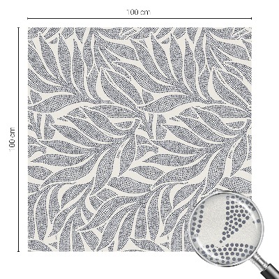 Zonwerende raamfolie Bladdruppels