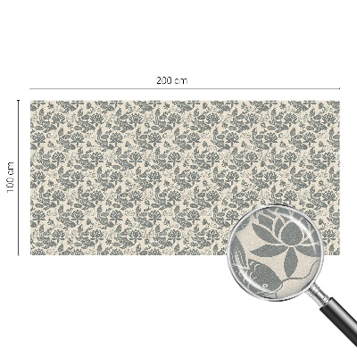 Anti inkijk raamfolie Oosters patroon