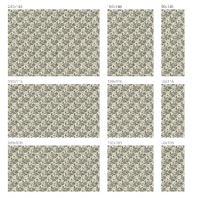 Anti inkijk raamfolie Oosters patroon