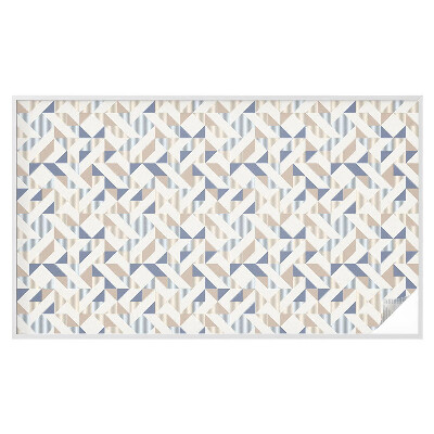 Zonwerende raamfolie glas in lood Geometrische patronen