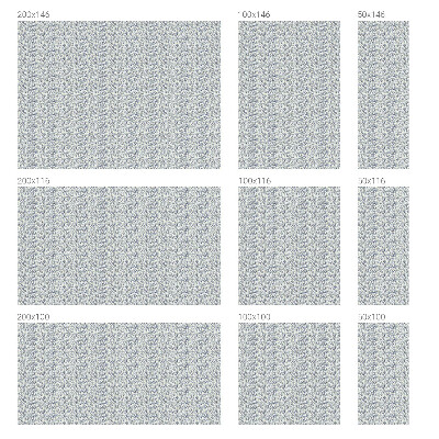 Zonwerende raamfolie Bloemenpatroon