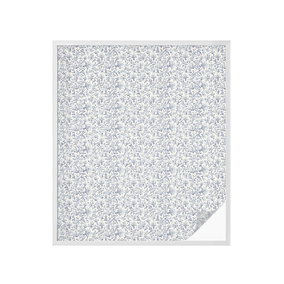 Zonwerende raamfolie Bloemenpatroon