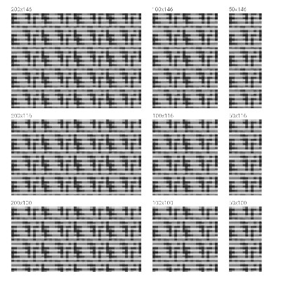 Zelfklevende raamfolie glas in lood Grafisch raster