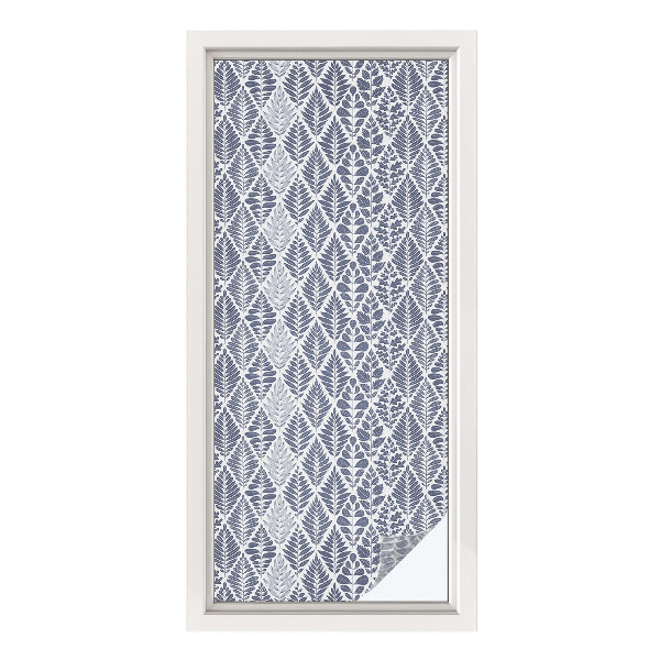 Zonwerende raamfolie Gepatroneerde bladeren