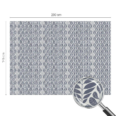 Zonwerende raamfolie Gepatroneerde bladeren