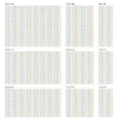 Anti inkijk raamfolie Regenbooglijnen