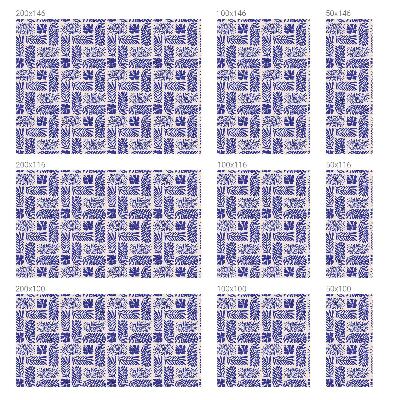 Zonwerende raamfolie Plantenpatronen