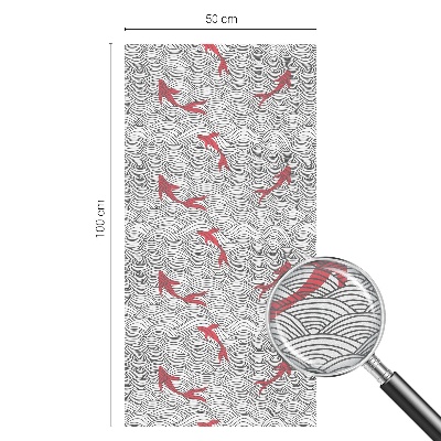 Anti inkijk raamfolie Golvend patroon