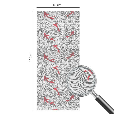 Anti inkijk raamfolie Golvend patroon