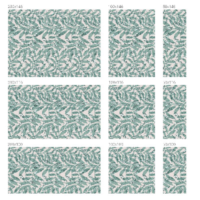 Zelfklevende raamfolie glas in lood Groene bladeren