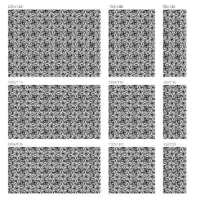 Zonwerende raamfolie Geometrische bladeren