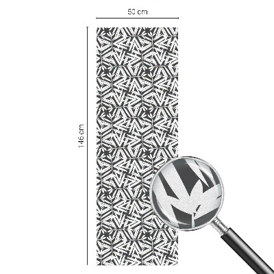 Zonwerende raamfolie Geometrische bladeren