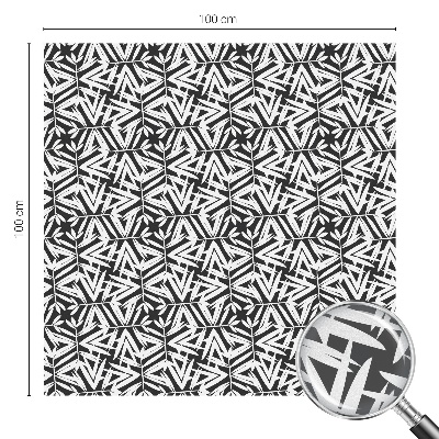 Zonwerende raamfolie Geometrische bladeren