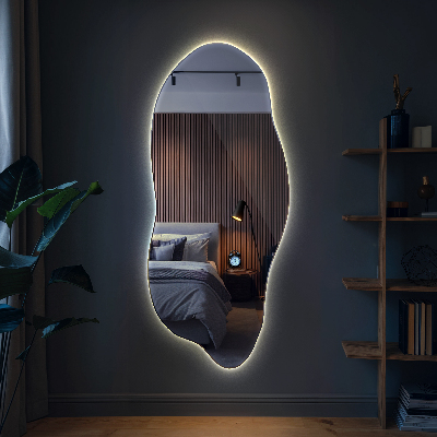 Onregelmatige spiegel met led innovatief