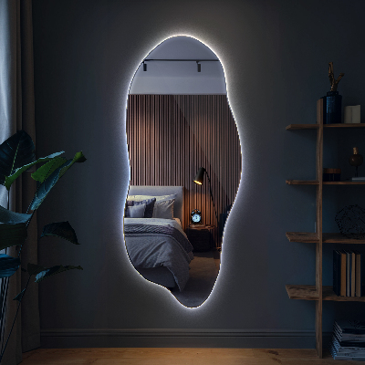 Onregelmatige spiegel met led innovatief