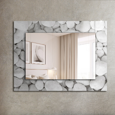 Spiegel met decoratie Abstracte lijnen