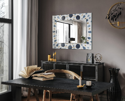 Wandspiegel met print Abstract mandala patroon