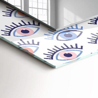 Wandspiegel decoratieve print Motief met ogen