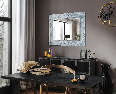 Spiegel met decoratie Kleurrijke introductiebrief