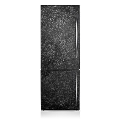 Koelkast magneet Zwart beton
