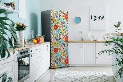 Magnetische bedrukte mat Weide bloemen