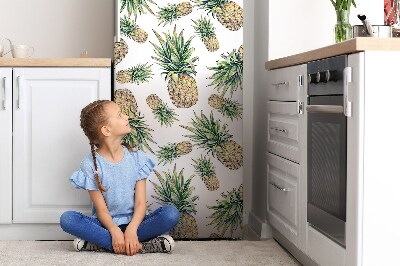 Magnetische bedrukte mat Ananas