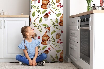 Magnetische bedrukte mat Bos en fruitbos