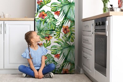 Magnetische bedrukte mat Hawaiiaanse bladeren