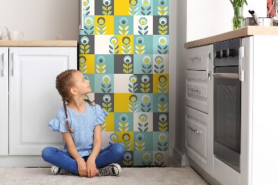 Koelkast magneet Scandinavisch patroon