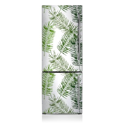 Magnetische bedrukte mat Heldere palmbladeren