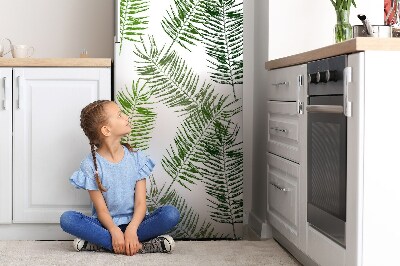 Magnetische bedrukte mat Heldere palmbladeren