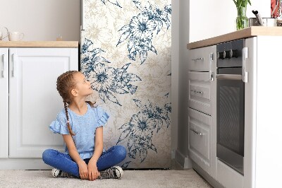 Magnetische bedrukte mat Bloemenkunst