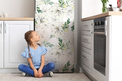 Magnetische bedrukte mat Bloemen van frezen