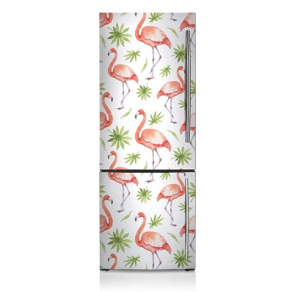 Koelkast magneet Flamingos