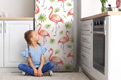 Koelkast magneet Flamingos