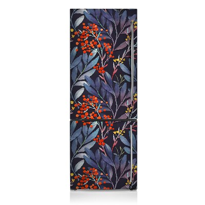 Koelkast magneet Grafische bloemen