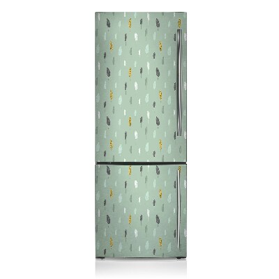 Koelkast magneet Scandinavisch patroon