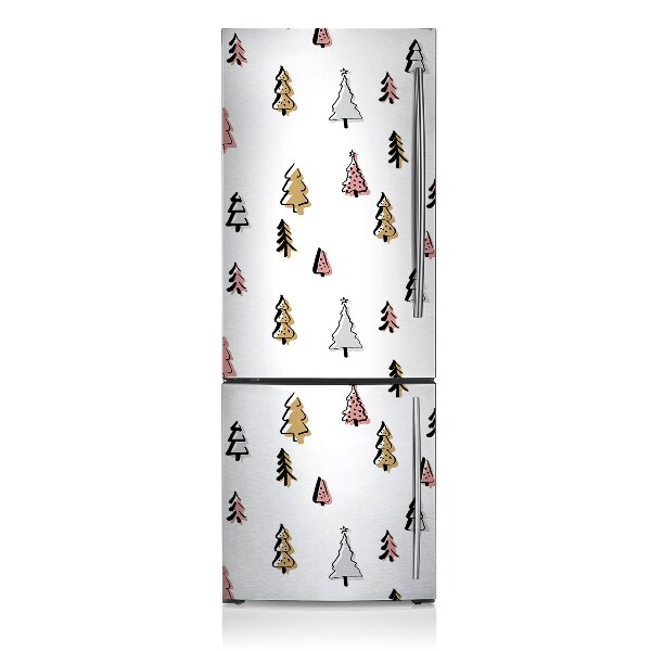 Magnetische bedrukte mat Pastel christmas tree