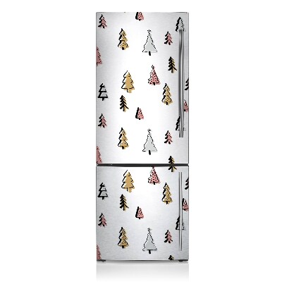 Magnetische bedrukte mat Pastel christmas tree