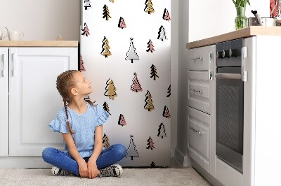 Magnetische bedrukte mat Pastel christmas tree